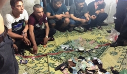 Đột kích sới bạc trong đêm, bắt quả tang 25 đối tượng